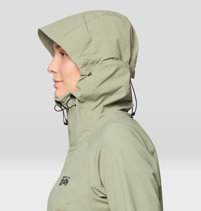 Women's ChockstoneAlpine Light Hooded Jacket, Color: Mantis Green, image 7