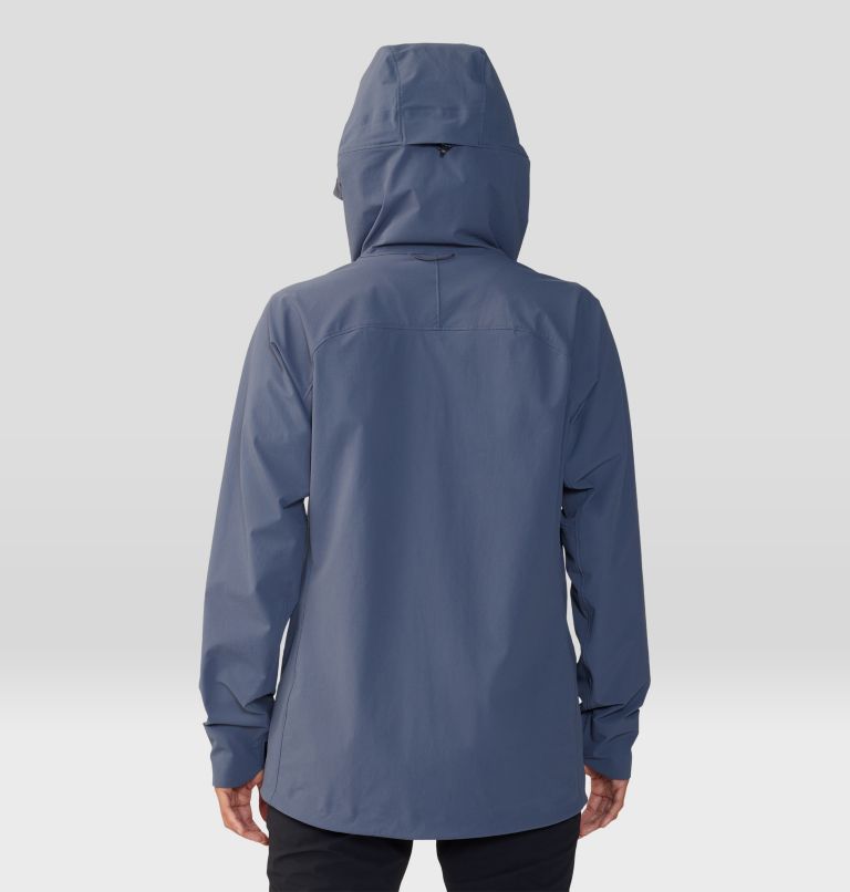 Thumbnail: Women's ChockstoneAlpine Light Hooded Jacket, Color: Blue Slate, image 2
