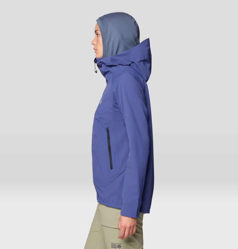 Women's ChockstoneAlpine Light Hooded Jacket, Color: Lapis Dusk, image 4