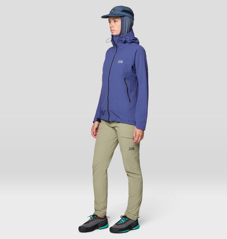 Women's ChockstoneAlpine Light Hooded Jacket, Color: Lapis Dusk, image 2