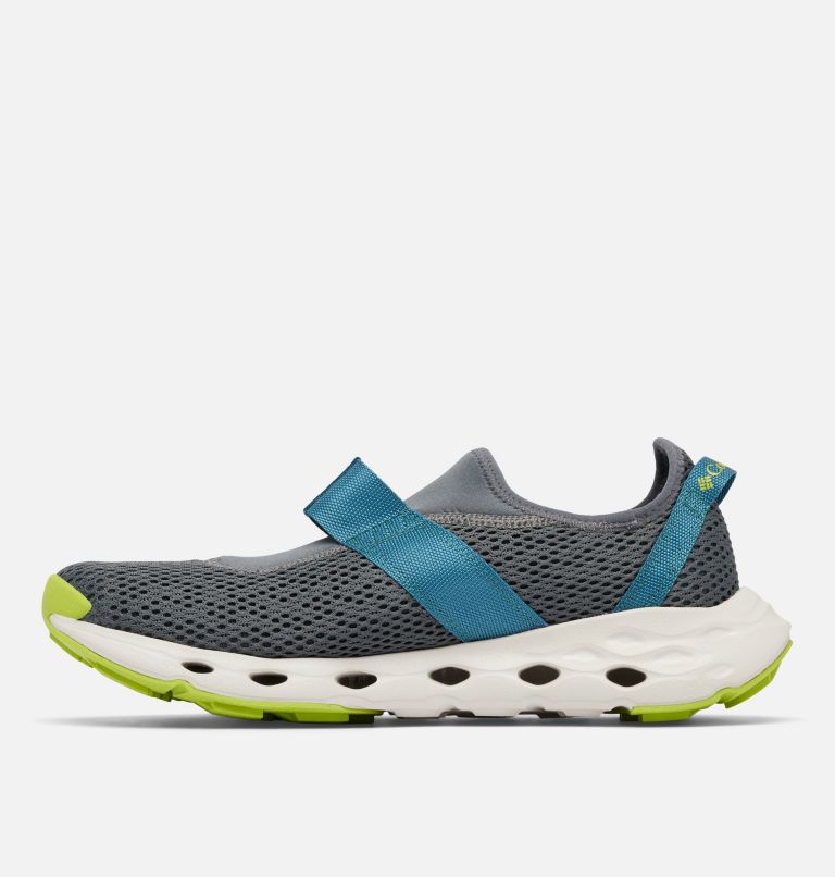 Men's Drainmaker TR Slip-On Water Shoe, Color: Graphite, Napa Green, image 6