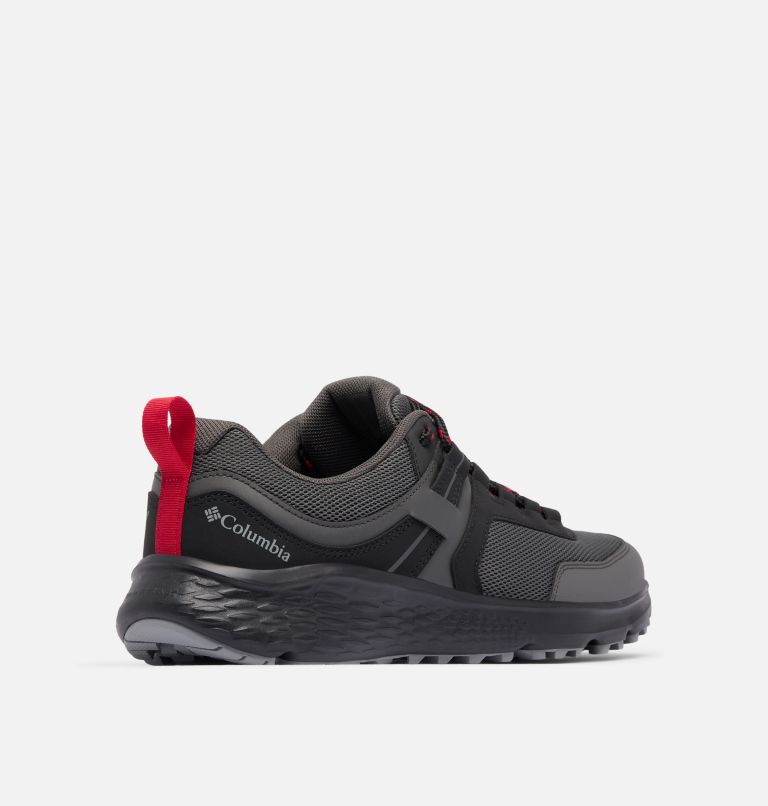 Men's Konos Low Shoe, Color: Dark Grey, Mountain Red, image 9