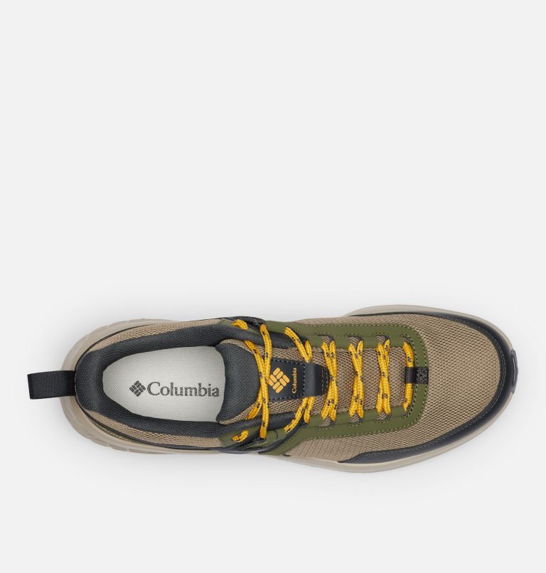 Thumbnail: Men's Konos Low Shoe, Color: Nori, Golden Yellow, image 3