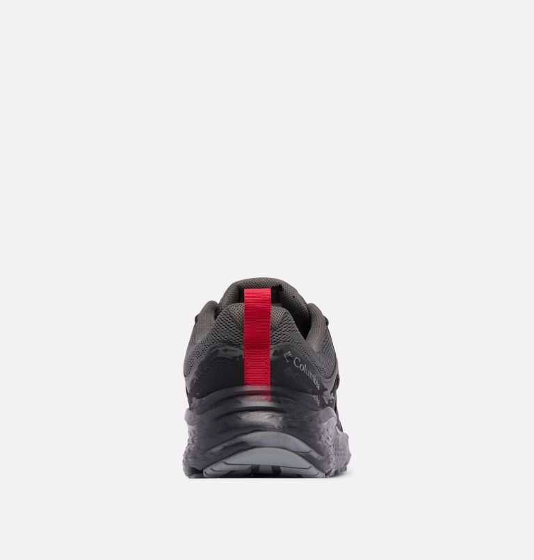 Chaussure basse Konos pour homme – Large, Color: Dark Grey, Mountain Red, image 2