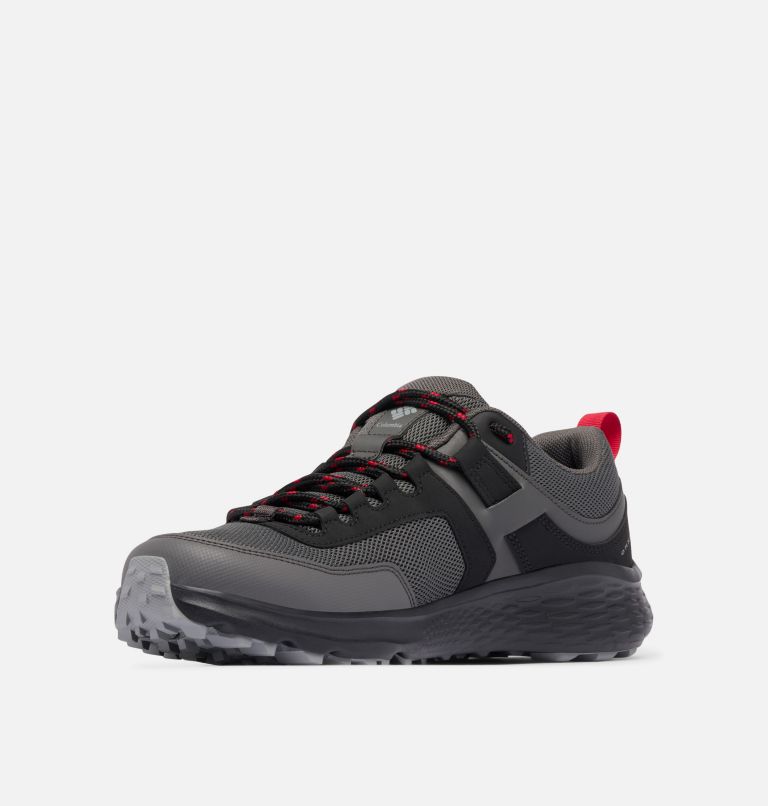 Chaussure basse Konos pour homme – Large, Color: Dark Grey, Mountain Red, image 7