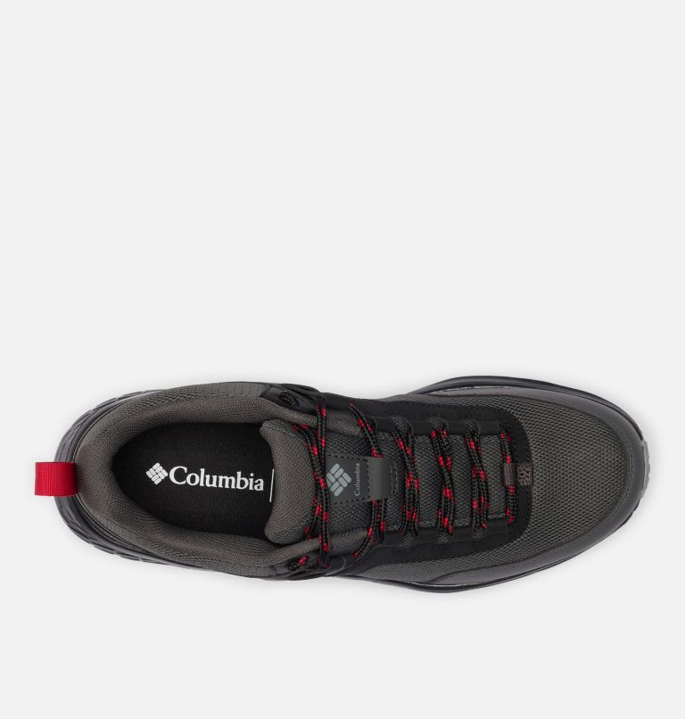 Chaussure basse Konos pour homme – Large, Color: Dark Grey, Mountain Red, image 4