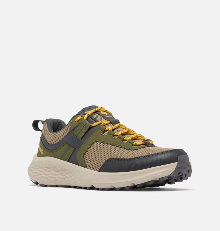 Men's Konos Low Shoe - Wide, Color: Nori, Golden Yellow, image 3