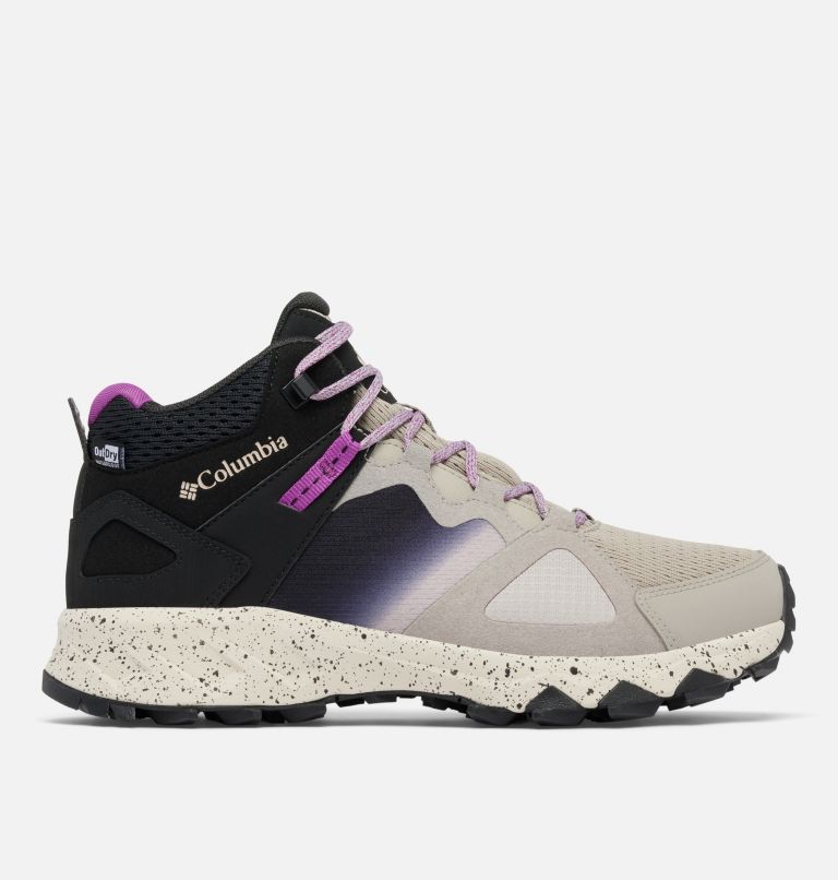 Thumbnail: Chaussure Peakfreak Hera Mid OutDry pour femme, Color: Flint Grey, Berry Patch, image 1