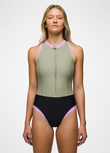 Aroona One Piece Swimsuit Women Swimwear Boy Shorts Ladies Modest Bathing  Suit
