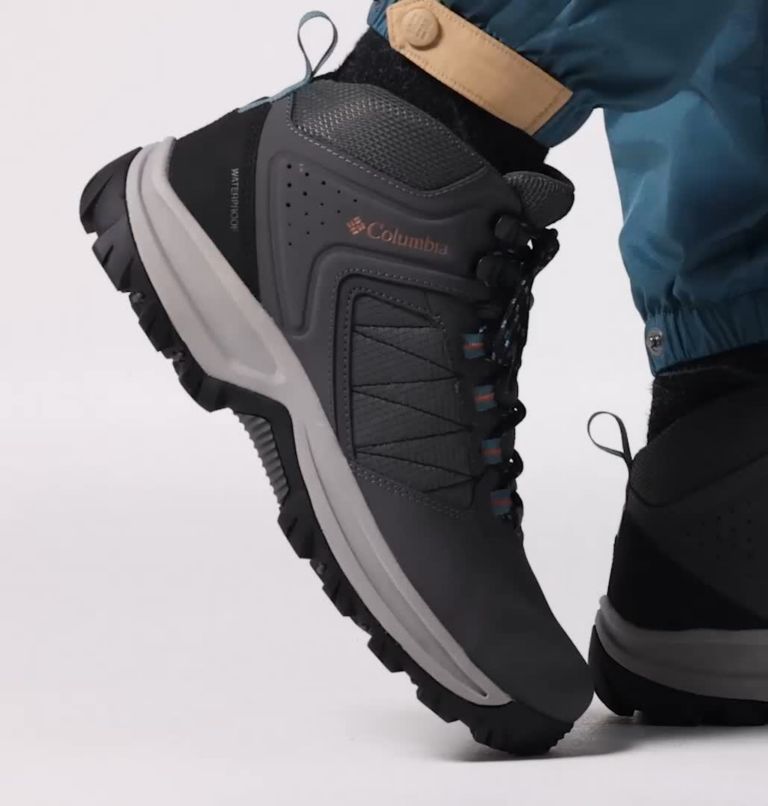 Men's Transverse Hike Waterproof Shoe, Color: Dark Grey, Cloudburst