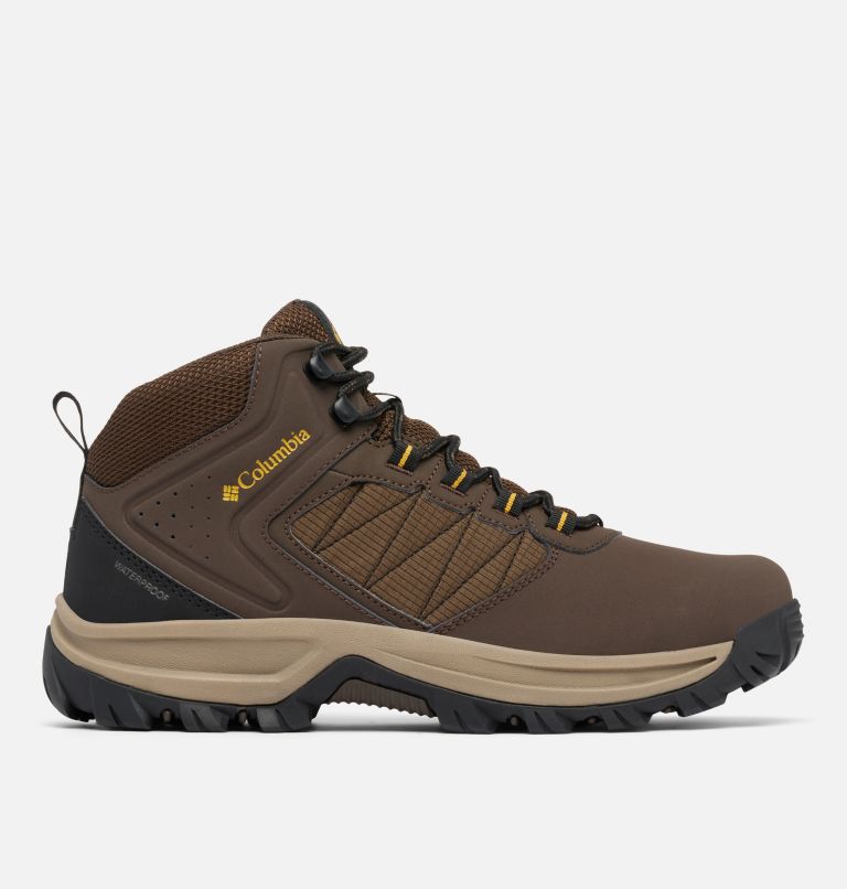 Men's Transverse Hike Waterproof Shoe, Color: Cordovan, Golden Yellow, image 1
