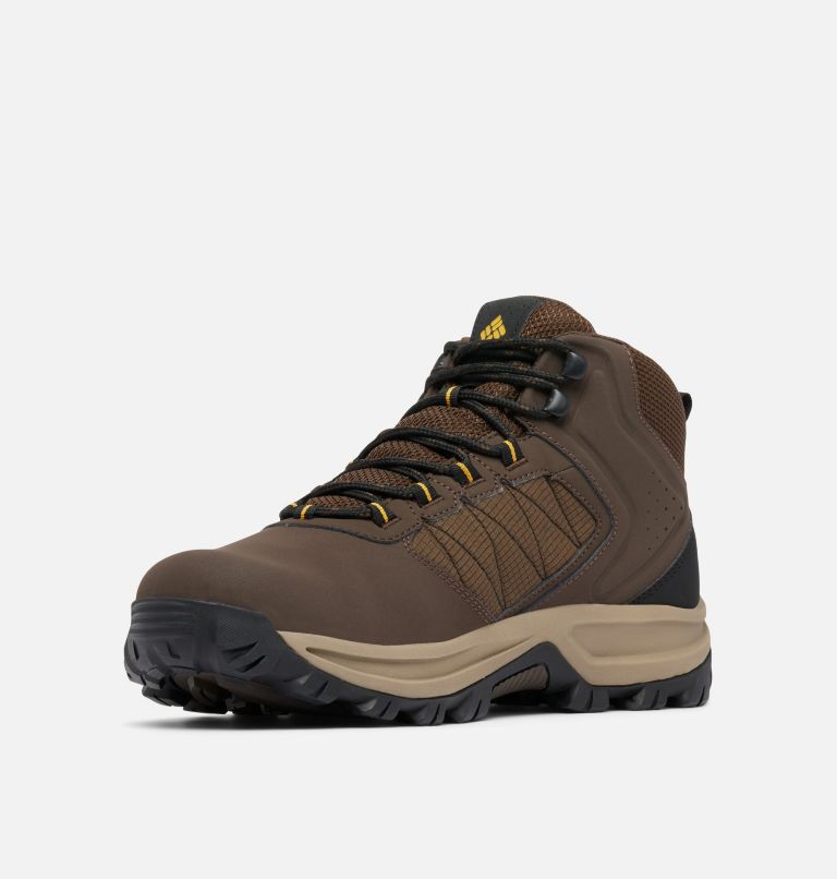 Men's Transverse Hike Waterproof Boot, Color: Cordovan, Golden Yellow, image 7