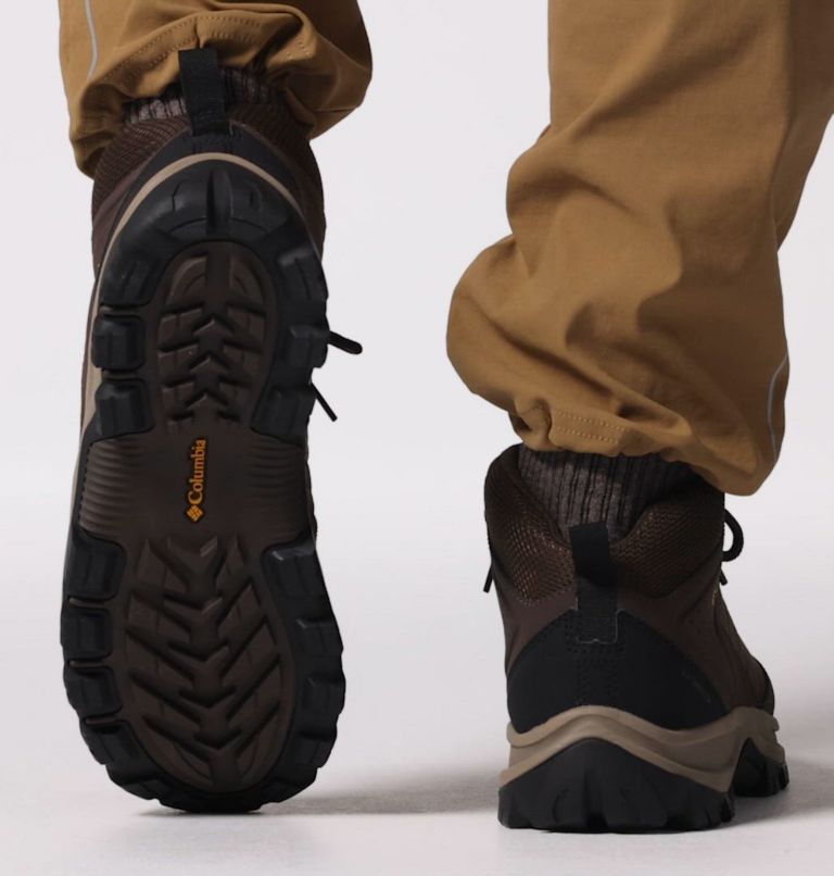 Men's Transverse Hike Waterproof Boot, Color: Cordovan, Golden Yellow