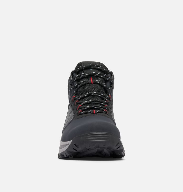 Men's Transverse Hike Waterproof Shoe - Wide, Color: Black, Mountain Red, image 8