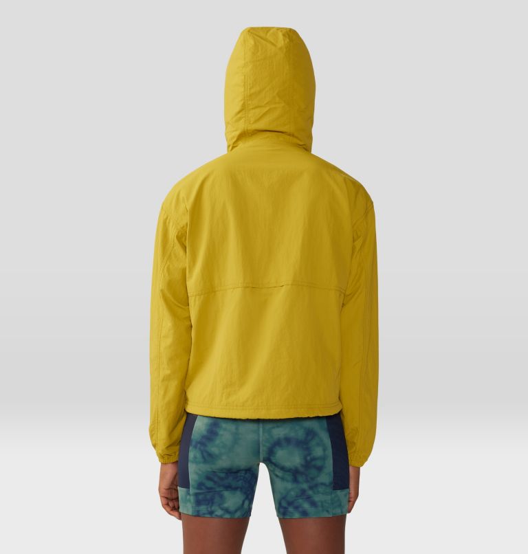 Women's Stryder Full Zip, Color: Dark Citron, image 2