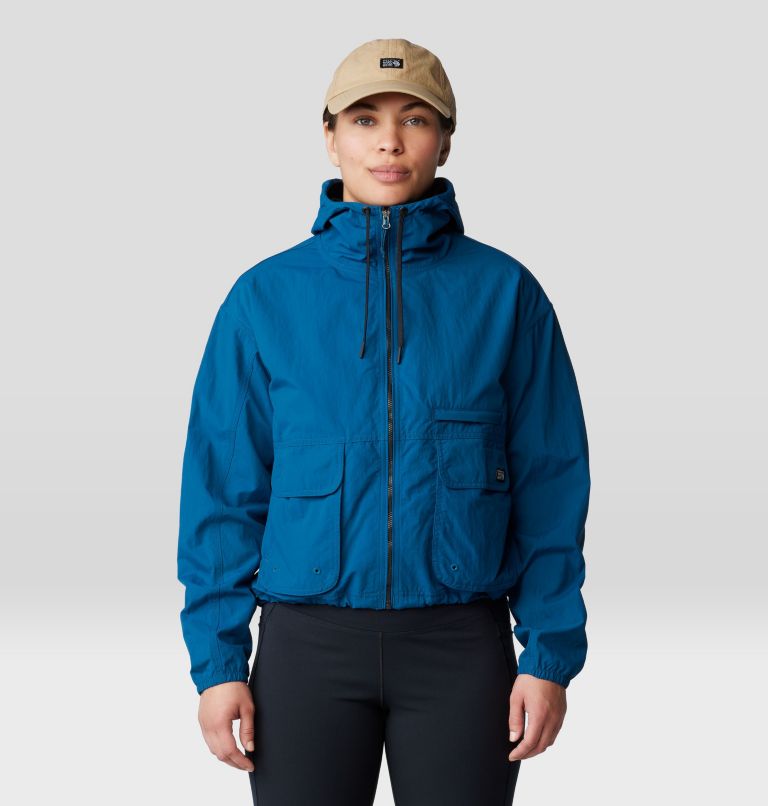 Women's Stryder Full Zip, Color: Dark Caspian, image 7