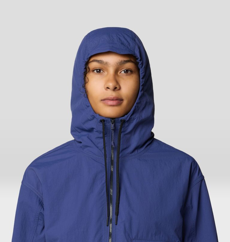 Women's Stryder Full Zip, Color: Lapis Dusk, image 6