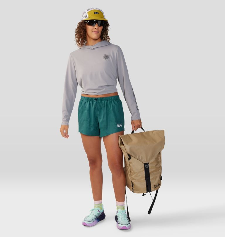 Women's Sunblocker Long Sleeve Hoody, Color: Ashen, image 6