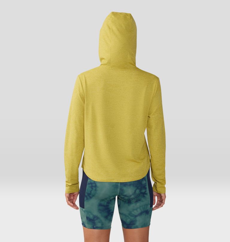 Sweat à capuche à manches longues Sunblocker | 351 | M, Color: Bright Olive Heather, image 2