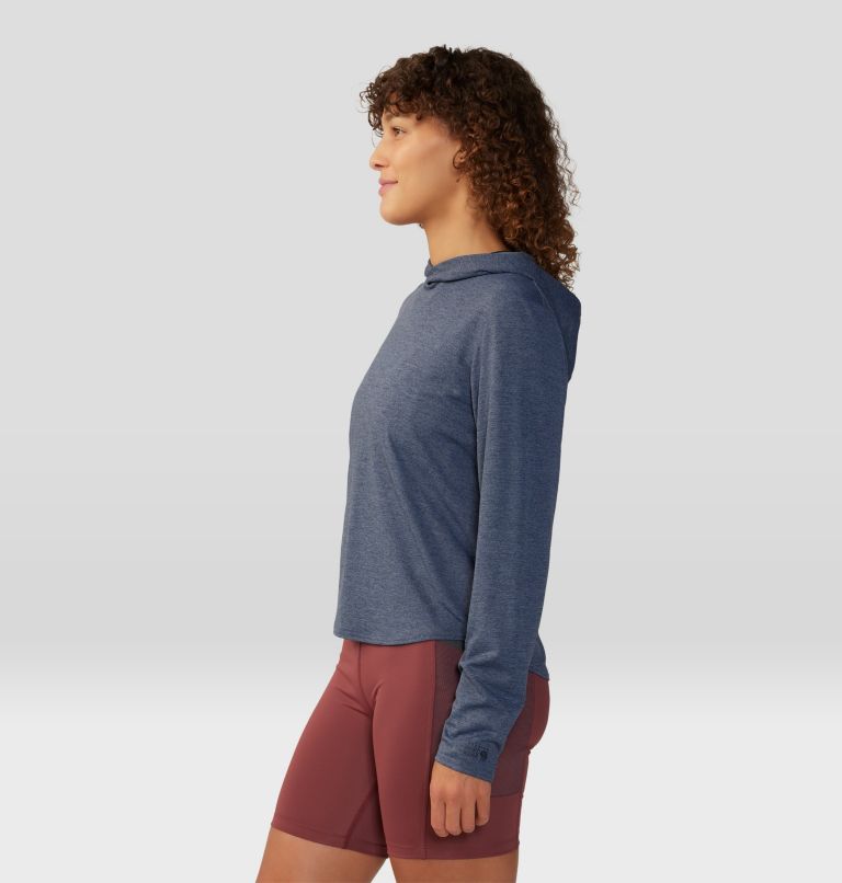 Sweat à capuche à manches longues Sunblocker, Color: Blue Slate Heather, image 3