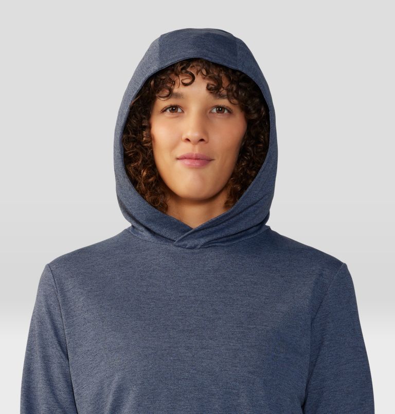 Sweat à capuche à manches longues Sunblocker, Color: Blue Slate Heather, image 4