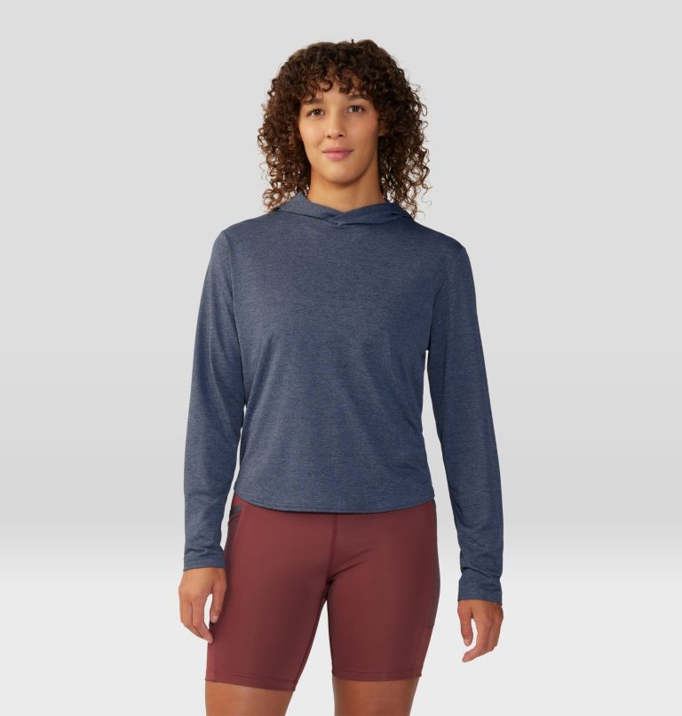 Sweat à capuche à manches longues Sunblocker, Color: Blue Slate Heather, image 5