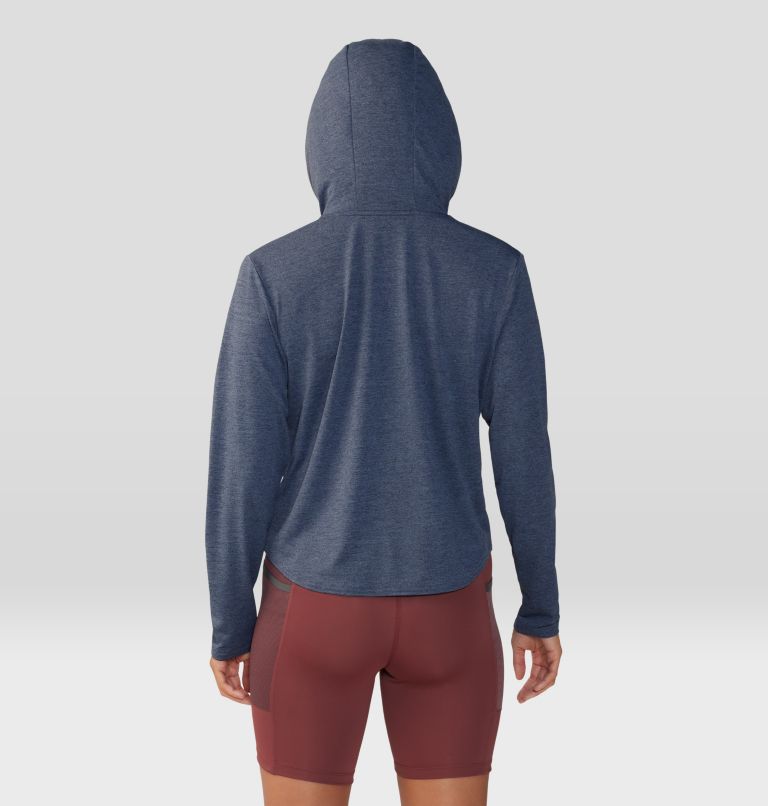 Sweat à capuche à manches longues Sunblocker, Color: Blue Slate Heather, image 2