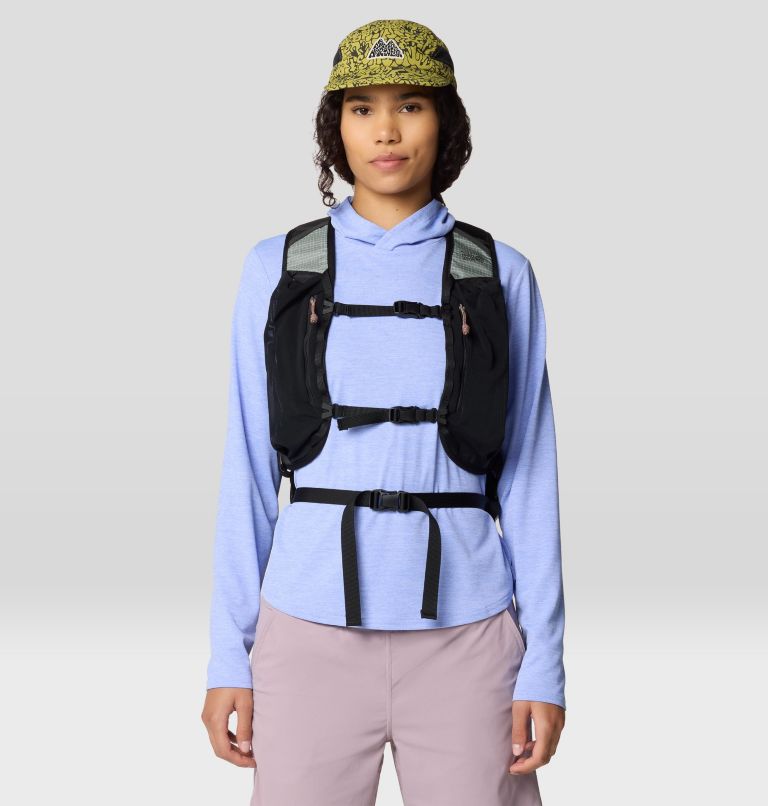 Women's Sunblocker Long Sleeve Hoody | 536 | M, Color: Light Illusion Heather, image 2