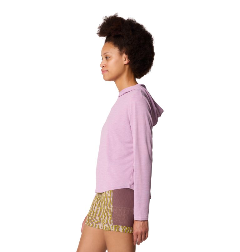 Women's Sunblocker Long Sleeve Hoody | 567 | XL, Color: Wisteria Heather, image 3