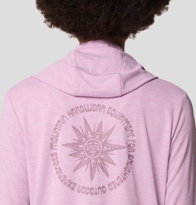 Women's Sunblocker Long Sleeve Hoody | 567 | XL, Color: Wisteria Heather, image 5