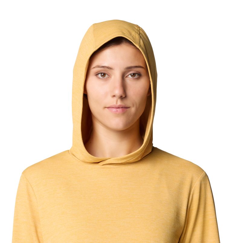 Women's Sunblocker Long Sleeve Hoody | 748 | XL, Color: Sundown Gold Heather, image 5