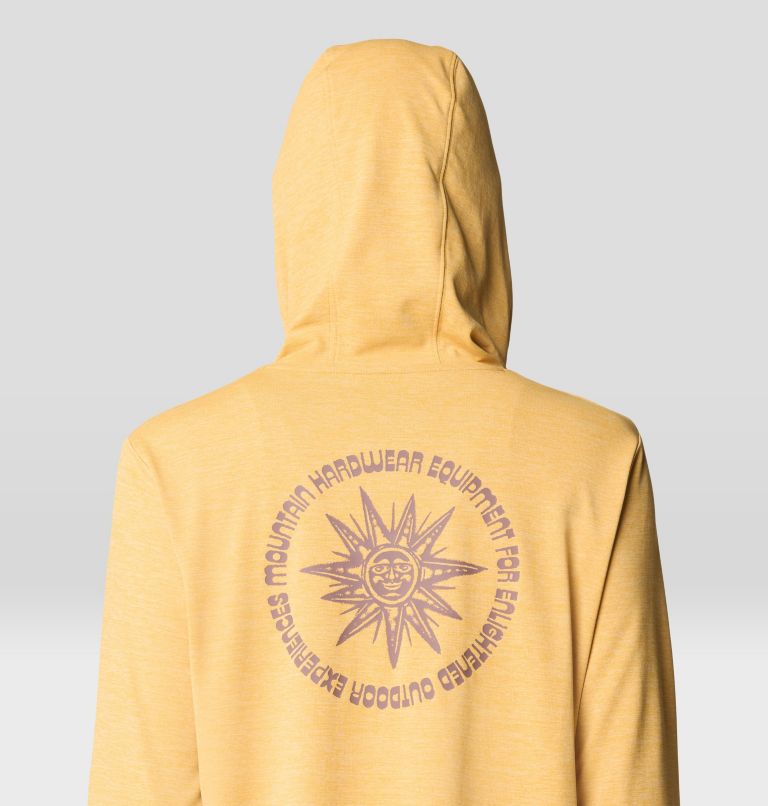 Women's Sunblocker Long Sleeve Hoody | 748 | XL, Color: Sundown Gold Heather, image 6
