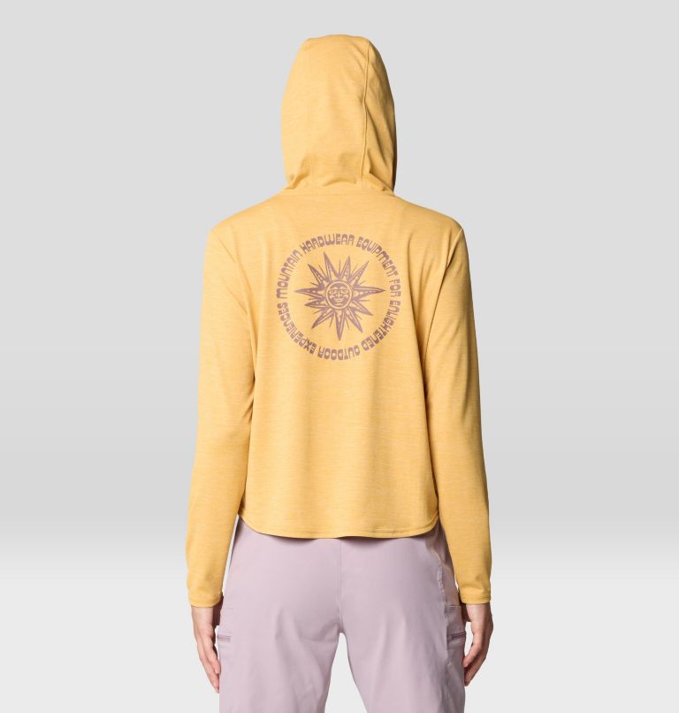 Women's Sunblocker Long Sleeve Hoody | 748 | XL, Color: Sundown Gold Heather, image 3