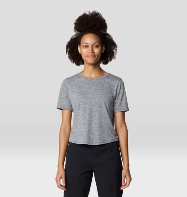 Women's Sunblocker Short Sleeve, Color: Dark Storm Heather, image 9