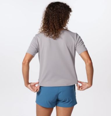売れ筋商品|||マウンテンハードウェア カットソー トップス レディース Sunblocker Short-Sleeve Top - Women's Pink Moonstone Women's Sunblocker™ Short Sleeve | Mountain Hardwear