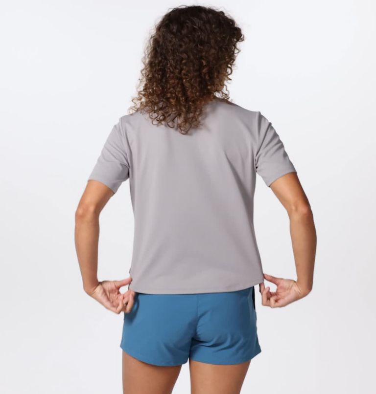 T-shirt à manches courtes Sunblocker, Color: Ashen