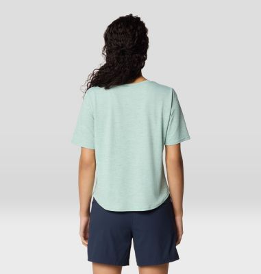 Women's Sunblocker Short Sleeve, Color: Mineral Spring Heather, image 3