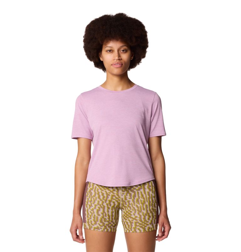 Women's Sunblocker Short Sleeve, Color: Wisteria Heather, image 1