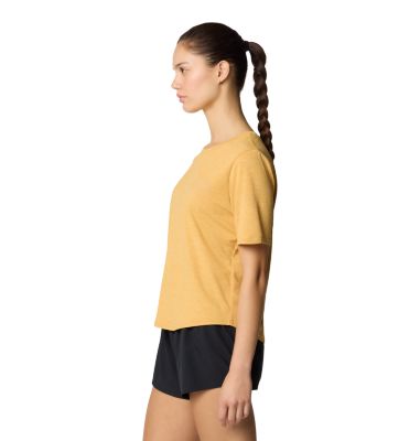 Women's Sunblocker Short Sleeve, Color: Sundown Gold Heather, image 15