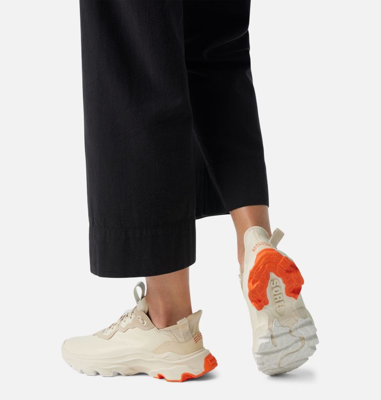 Women's Kinetic Breakthru City Lace Sneaker, Color: Bleached Ceramic, Optimized Orange, image 8