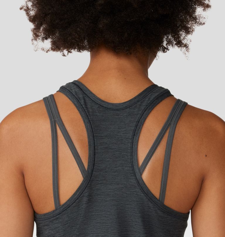 Women's Chillaction Tank, Color: Black Heather, image 5