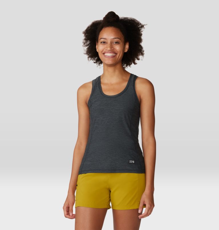 Women's Chillaction Tank, Color: Black Heather, image 1