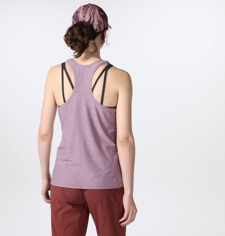 Women's Chillaction Tank, Color: Dark Daze Heather