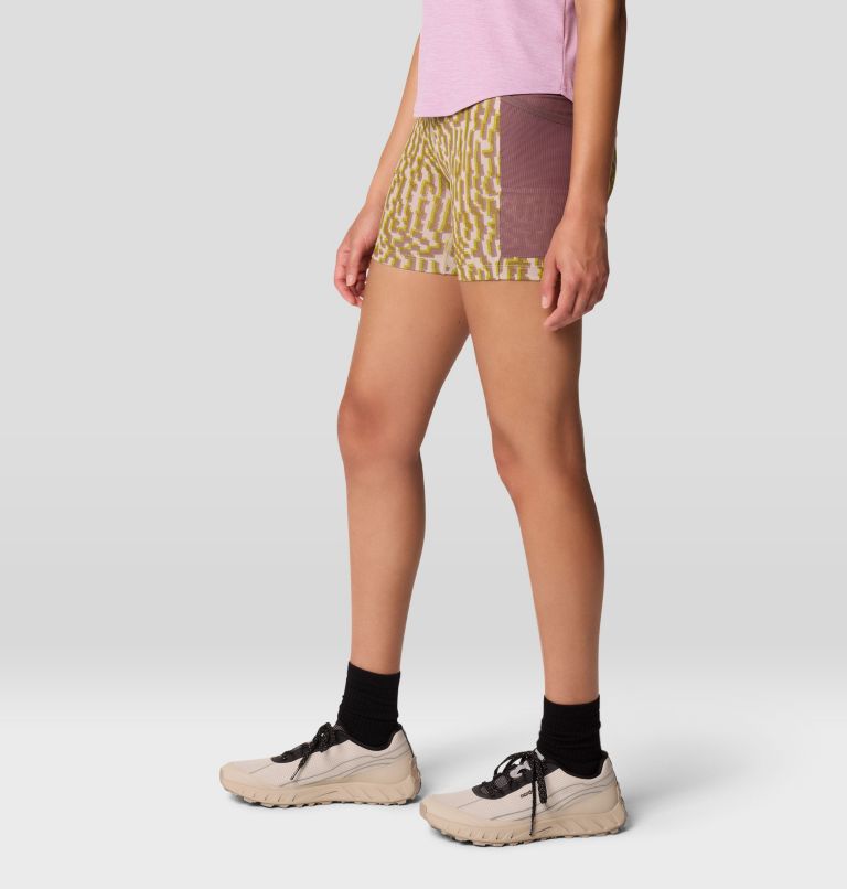 Women's Yuba Trail Short, Color: Light Mystic Digidaze Print, image 5