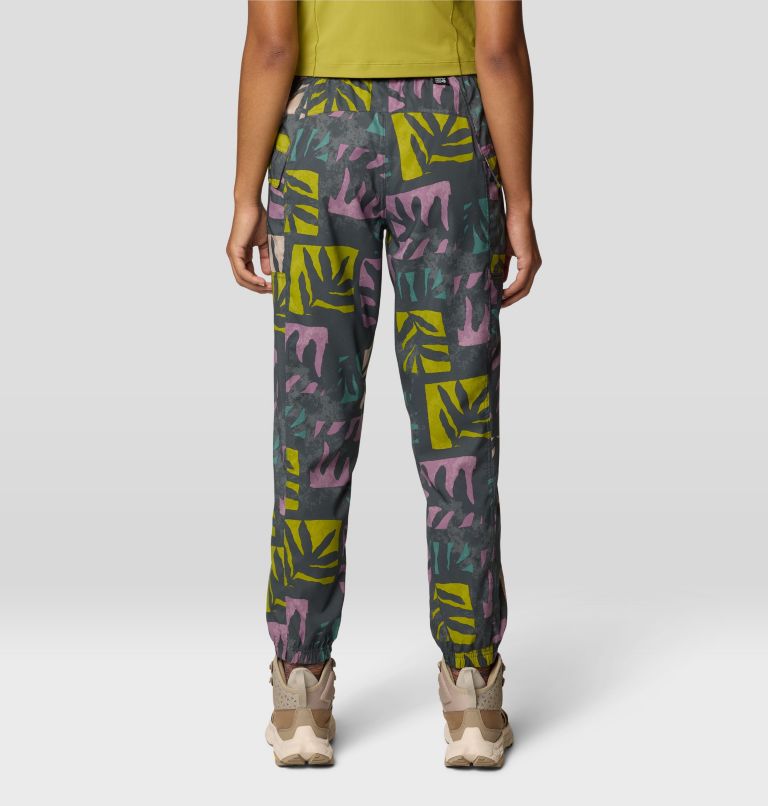 Women's Trail Sender Pant, Color: Volcanic Meadows Print, image 4