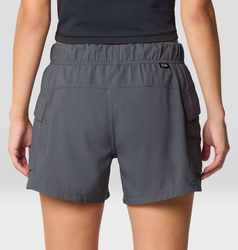 Women's Trail Sender Short, Color: Volcanic, image 7