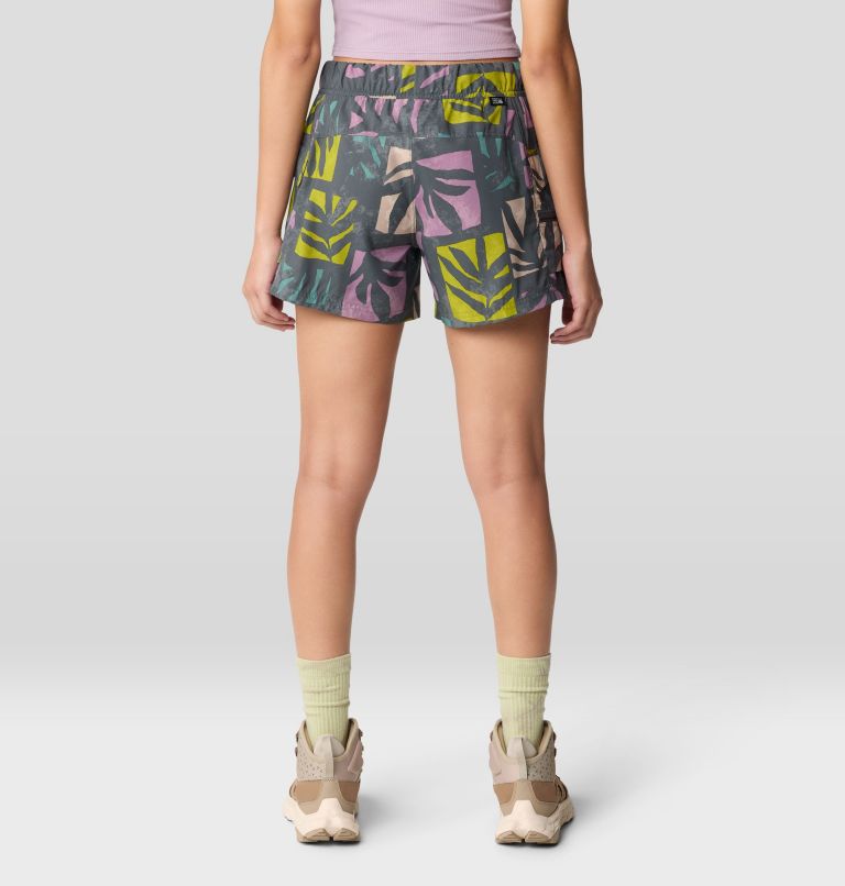Women's Trail Sender Short, Color: Volcanic Meadows Print, image 4