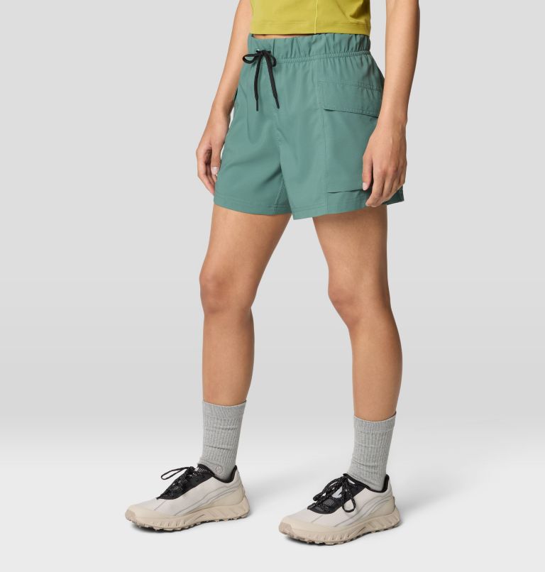 Women's Trail Sender Short, Color: Blue Pine, image 5