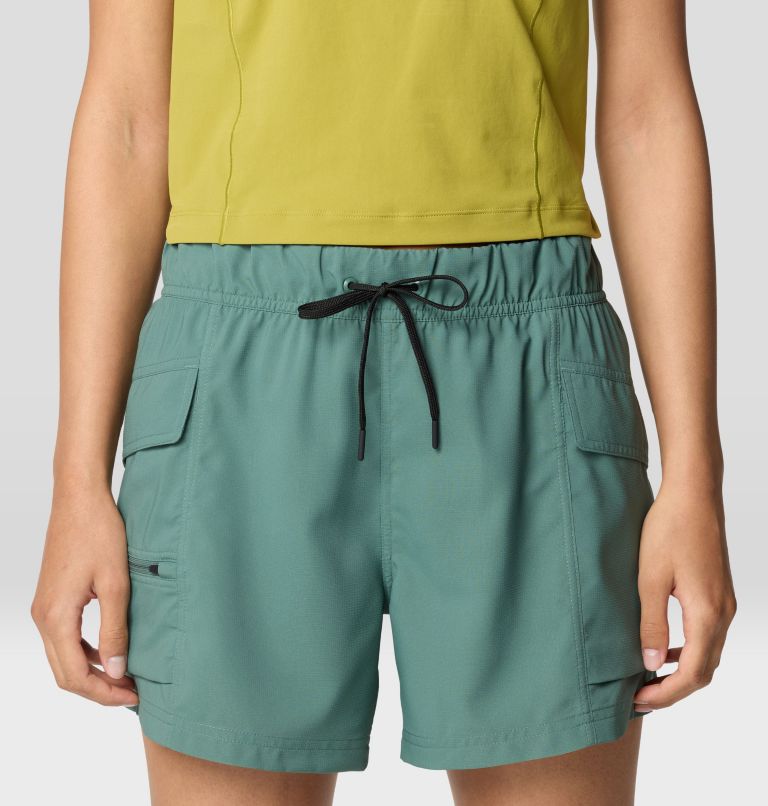 Women's Trail Sender Short, Color: Blue Pine, image 6