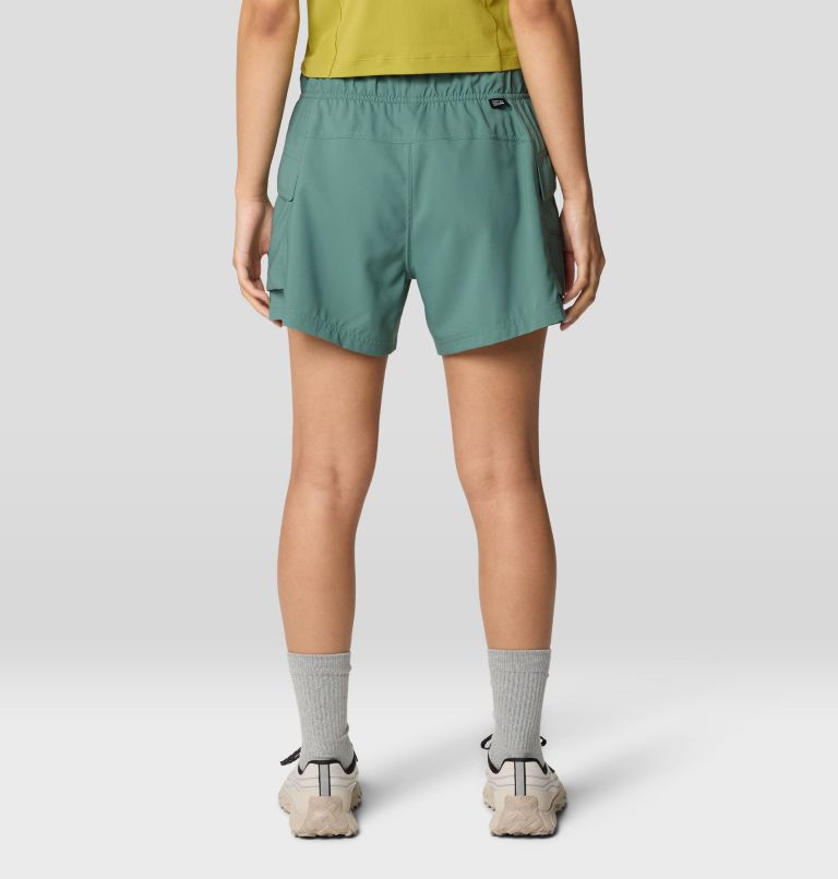 Women's Trail Sender Short, Color: Blue Pine, image 4
